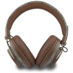 Over-ear headphones Guess Triangle Logo    Bluetooth ENC brown - imagine 3