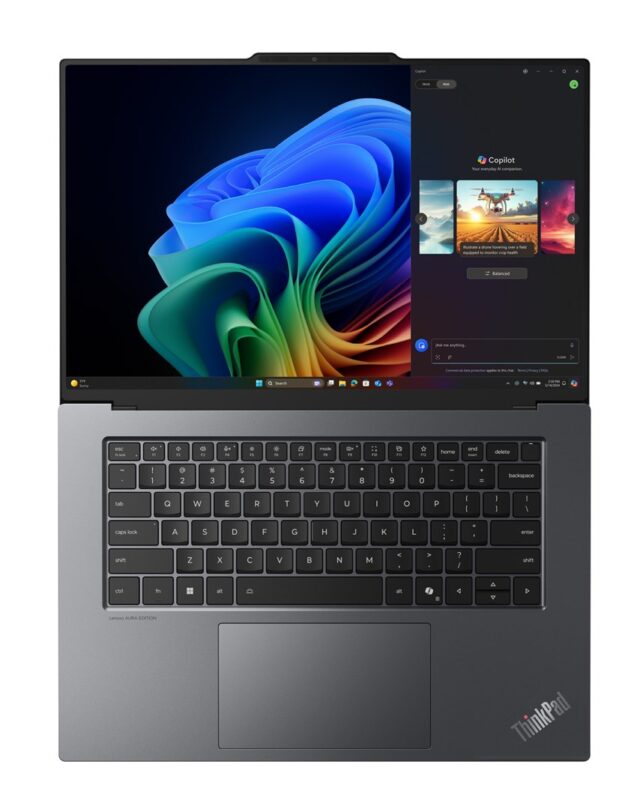Lenovo ThinkPad X9-15 Gen 1 Copilot+ PC Intel Core Ultra 7 258V Laptop 38.9 cm (15.3 ) Touchscreen 2.8K 32 GB LPDDR5x-SDRAM 1 TB SSD Wi-Fi 7 (802.11be) Windows 11 Pro US English Grey New Repack/Repacked - imagine 8