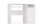 PORTO Desk Right White - imagine 3
