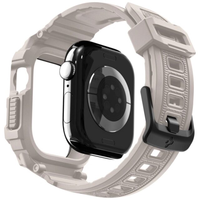 Etui Spigen Rugged Armor Pro V2 do Apple  Watch 10/11 (46mm) dune beige - imagine 6