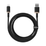 Baseus Dura Type A to IP 2.4A 2 m fast charging cable Black  Gold