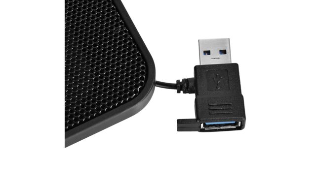 DeepCool U PAL laptop cooling pad 39.6 cm (15.6 ) 1000 RPM Black - imagine 2