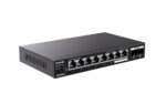 Tenda TEM2010X network switch 2.5G Ethernet (100/1000/2500) Desktop Black - imagine 4