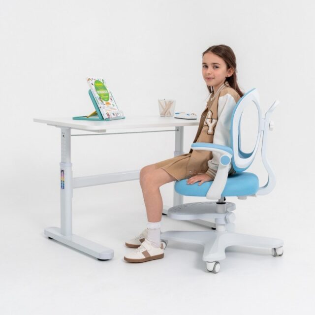 Fotel obrotowy Junior 4.6 Blue - imagine 4