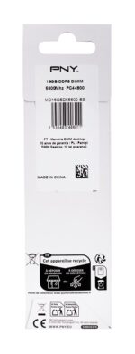 PNY Performance DDR5 5600MHz 16G memory module 16 GB 1 x 16 GB 288-pin DIMM - imagine 3