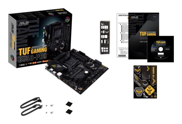 ASUS TUF GAMING B550-PRO AMD B550 Socket AM4 ATX - imagine 7