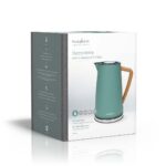 Electric kettle Nedis KAWK510EGN 1.7L green - imagine 9