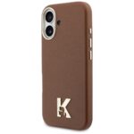 Case Karl Lagerfeld Karl Head Logo       MagSafe for iPhone 17 brown - imagine 2