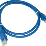 Alantec KKU5CZA1 networking cable Blue 0.25 m Cat5e U/UTP (UTP)