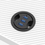 Huzaro Hero 2.5 White RGB gaming desk - imagine 8