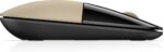 HP Z3700 Gold Wireless Mouse - imagine 4