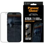 PanzerGlass Stealth Ultra-Wide Fit Fastfit Tempered Glass for iPhone 17 Pro