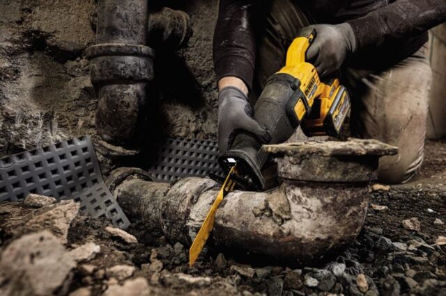 DEWALT DCS389NT reciprocating saw FlexVolt 54V TSTAK Black  Yellow - imagine 4