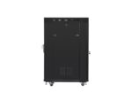 Lanberg FF01-6822-12BL rack cabinet 22U Freestanding rack Black - imagine 2