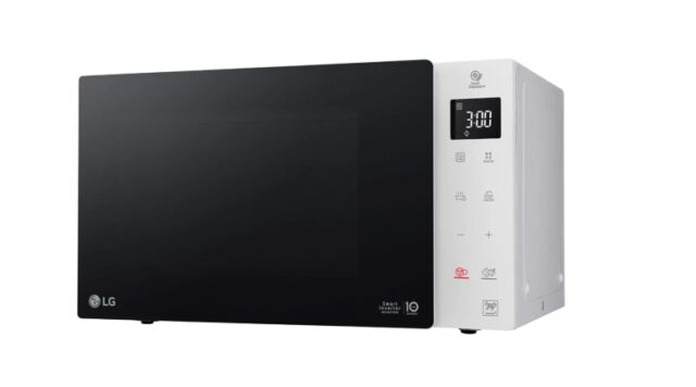 LG MS 23 NECBW  Over the range  Solo microwave  23 L  1000 W  Touch  Black  White - imagine 9