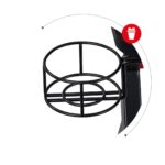 Huzaro Hero 5.0 computer desk Black  Red - imagine 10