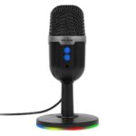 Studio microphone with BLOW LED stand