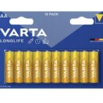 Varta Longlife AA Baterie 10ks