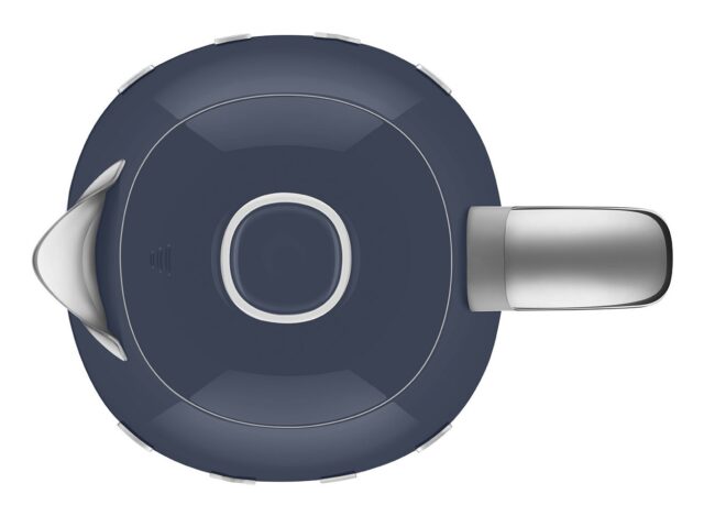 Smeg KLF03NBEU electric kettle 1.7 L 2400 W Blue  Chrome - imagine 3