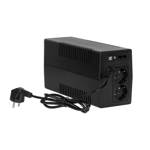 Rebel Nanopower Plus 1000 UPS | Off-line | Sinusoida| 1000VA | 600W  | LCD | USB - imagine 5