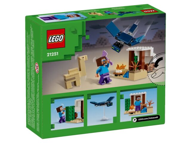 LEGO MINECRAFT 21251 STEVE'S DESERT EXPEDITION - imagine 2