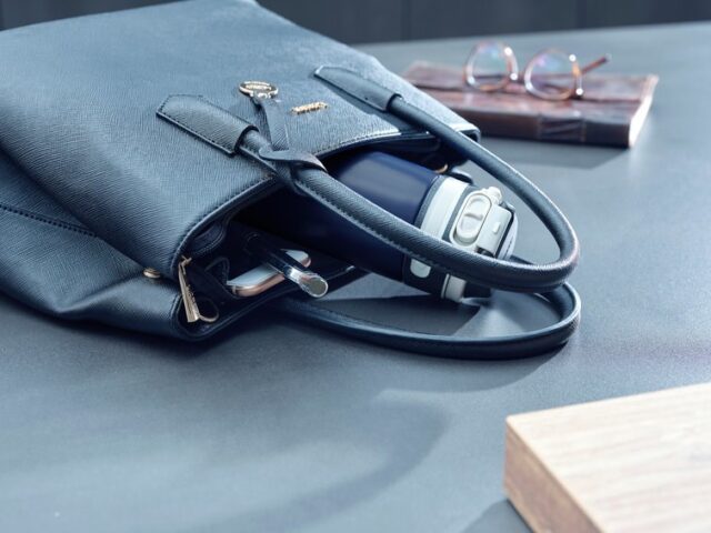 Leifheit 03247 travel mug 350 ml Black  Blue Stainless steel - imagine 9