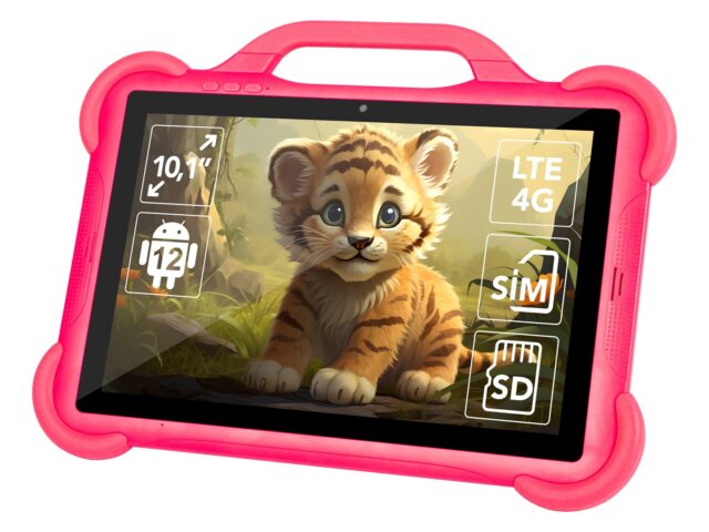 Tablet KidsTAB10 4G BLOW 4/64GB pink + case - imagine 6