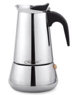 Feel-Maestro MR1660-200 manual coffee maker Pod coffee maker 0.2 L Chrome - imagine 2