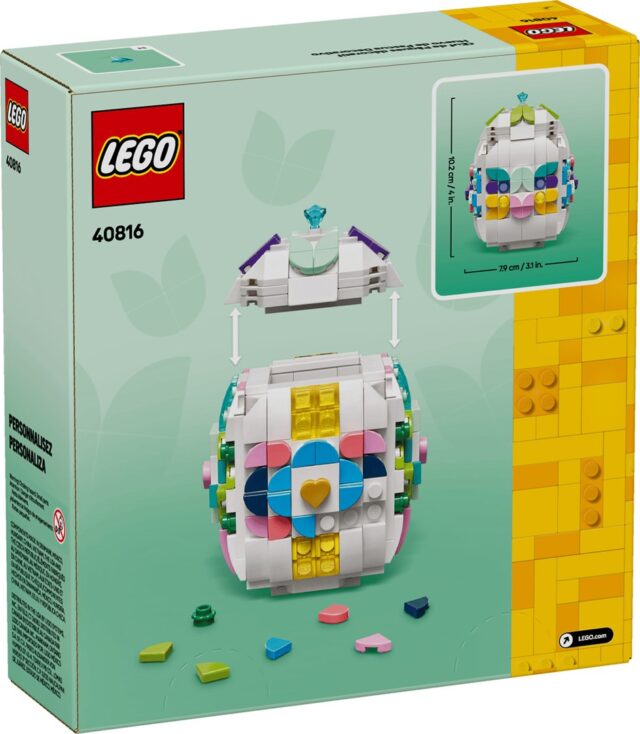 LEGO 40816 Decorative Easter Egg - imagine 2