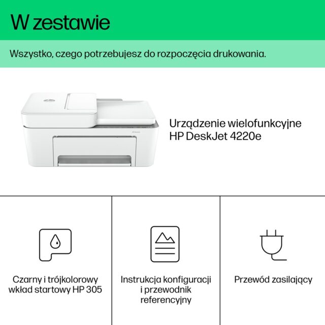 HP DeskJet 4220e Wireless All-in-One Color Printer  Instant Ink; Copier  Scanner - imagine 10
