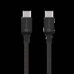 Tactical Stitch Thread Cable USB-C/USB-C 0.3m Black