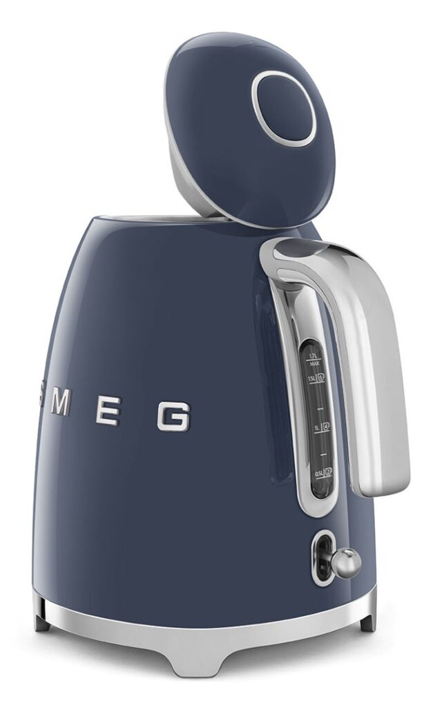 Smeg KLF03NBEU electric kettle 1.7 L 2400 W Blue  Chrome - imagine 6