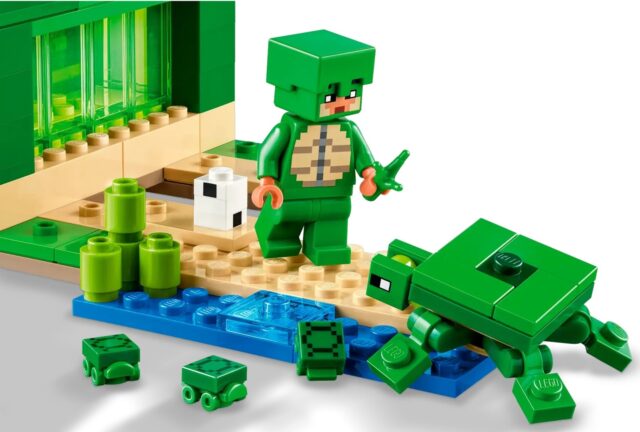 LEGO MINECRAFT 21254 THE TURTLE BEACH HOUSE - imagine 6