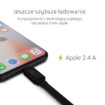 Green Cell KABGC02 lightning cable 0.25 m Black - imagine 2