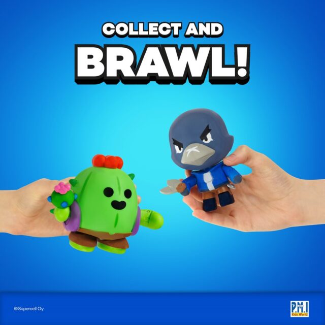 BRAWL STARS S1 ACTION FIGURES 11cm - CROW - imagine 6