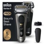 Braun Series 9 Pro+ 9515s Shaver 6 pieces Metallic