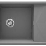 1-bowl magnetic granite sink with drainer