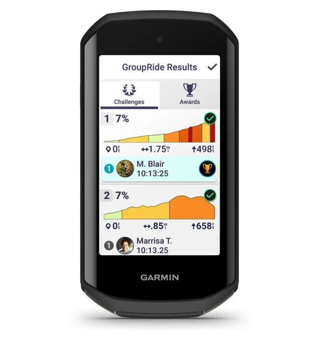 Garmin Edge 1050 bicycle navigation - sensor package - imagine 3
