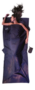 Cocoon TravelSheet Rectangular sleeping bag Cotton Blue