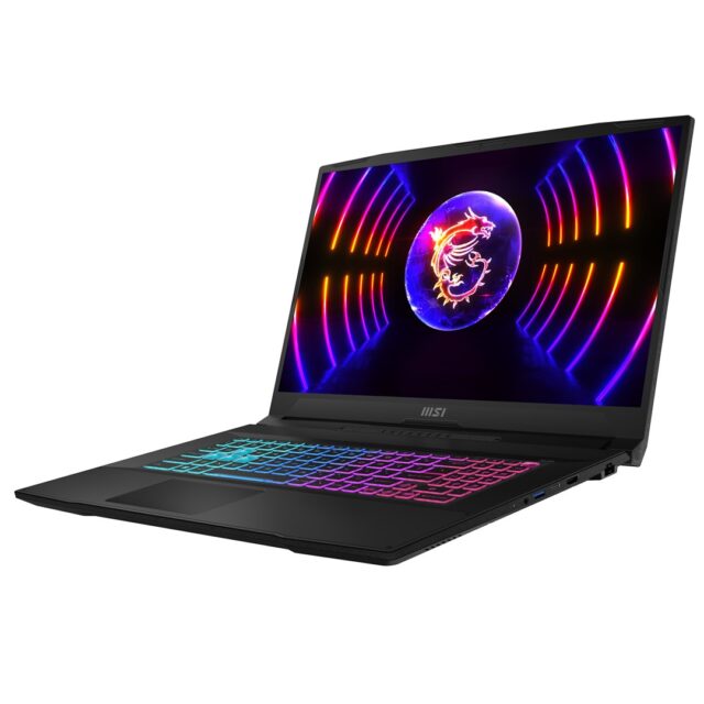 MSI Katana 17 B13UCRK-1605XPL Intel® Core™ i5 i5-13420H Laptop 43.9 cm (17.3 ) Full HD 16 GB DDR5-SDRAM 512 GB SSD NVIDIA GeForce RTX 3050 Wi-Fi 6 (802.11ax) NoOS Black - imagine 3