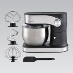 Feel-Maestro MR-557 Planetary mixer with 3 l bowl  1200 W Black - imagine 4