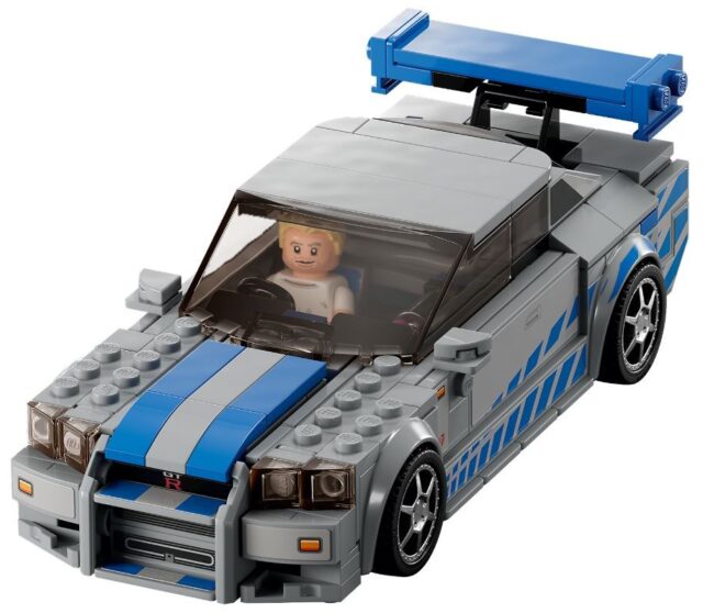 LEGO SPEED CHAMPIONS 76917 FAST & FURIOUS - NISSAN SKYLINE GT-R (R34) - imagine 4