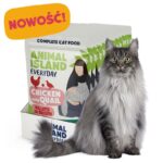 ANIMAL ISLAND kurczak z przepiórką saszetki dla kota 12x85g - imagine 2