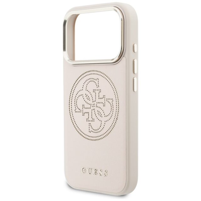 Etui Guess Perforated 4G MagSafe do       iPhone 17 Pro Max różowy - imagine 6