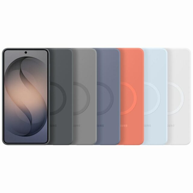 EF-ES947CBE Samsung Silikonový Magnetický Kryt pro Galaxy S26+ Black - imagine 6