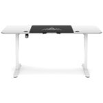 Desk with height adjustment Diablo Chairs X-TENSIO 1600 white - imagine 6