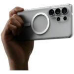 Etui Spigen Ultra Hybrid Mag MagSafe do  Samsung Galaxy S26 Ultra clear white - imagine 9