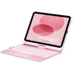 Case Flexbook Touch Typecase with keyboard for iPad 11" (A16) 2025 / iPad 10.9" 2022 light pink