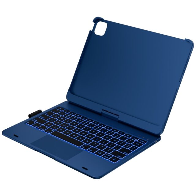 Case Typecase Flexbook Touch with keyboard for iPad Pro 11" 2024/2025 dark blue - imagine 9