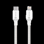 Tactical Stitch Thread Cable USB-C/Lightning 1m White